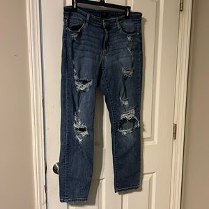 Judy Blue Distressed Boyfriend Fit 11